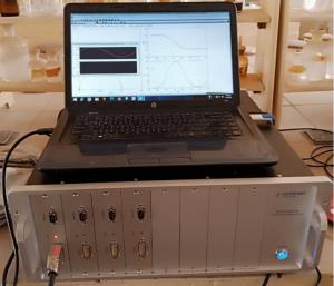 China Corrtest 1A 10V Multichannel Potentiostat Galvanostat CS310X 4-Channel 1 EIS factory