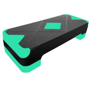 China Stackable Aerobic Step Platforms PP Plastic 15cm Gym Equipment factory