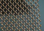 Metal Conventional Wire Mesh Conveyor Belt For Bakery / Decoration , Light