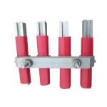 Enclosed Conductor Crane Busbar System , 3 4 6 P PVC Housing Copper Buss Bars