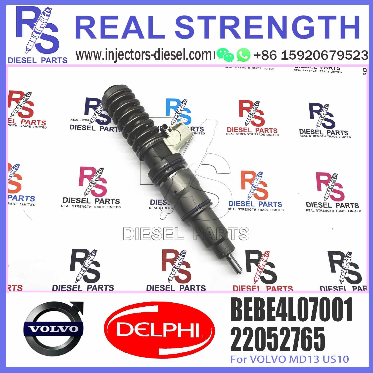 MD13 US10 Diesel Engine Fuel Electronic Unit Injector BEBE4L07001 For V-O-L-V 22052765