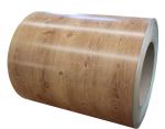 3003H24 H26 Aluminium Coil PVDF Printech Wood Grain Color Coil 50-Year Warranty