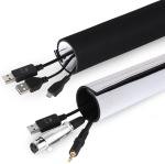110mm Width Neoprene Velcro Cable Sleeve Endurable For Cable Protection