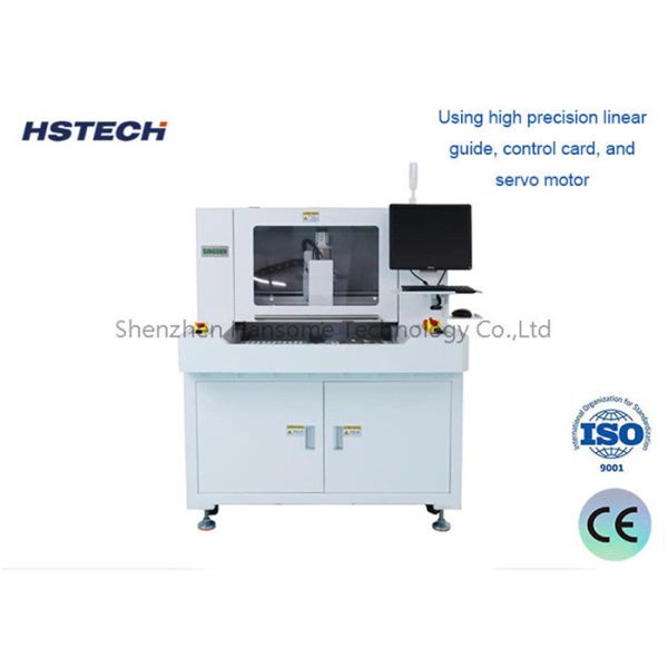 China Visual Alignment 4 Axis Motion Control Offline PCBA Router Machine For PCB Assembly Line factory