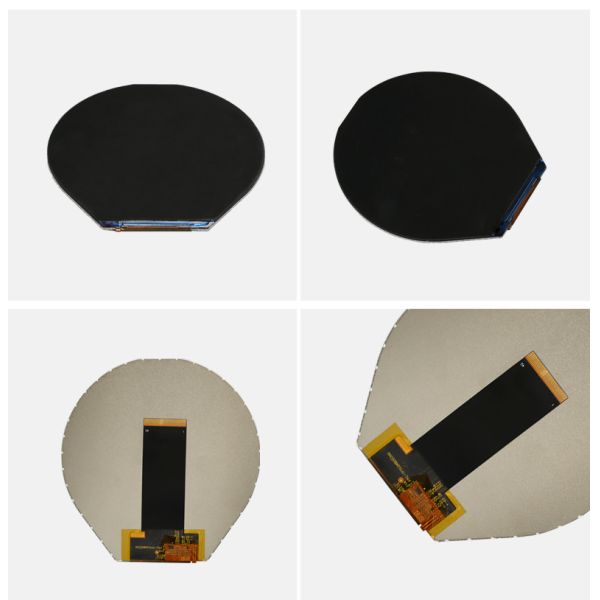 Custom 3.4 Inch Round LCD Screen 480×272 Pixels TFT Color LCD Display For