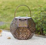 Metal Waterproof 7 Lumens 0.16W Outdoor Tabletop Solar Lights