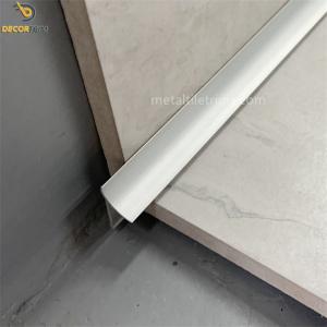 China Aluminum 6063 Internal Corner Tile Trim With Anodized Powder Coat Surface factory