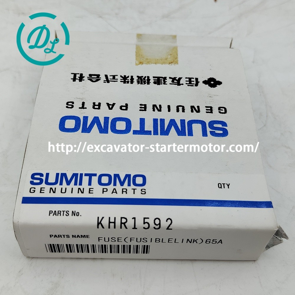 KHR1592 Sumitomo Fuse 65A Excavator Spare Parts SH75X-3B SH125X-3B