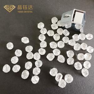 China VVS VS Clarity Rough HPHT Lab Grown Diamonds Big Size DEF Color factory