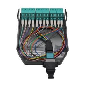 China Density Modular Design LC Fiber Optic MTP/MPO-LC Converter Cassette for Patch Cord factory