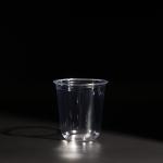 400ml Clear Disposable PET Cups with Lids for On-the-Go Juices Drink Cups