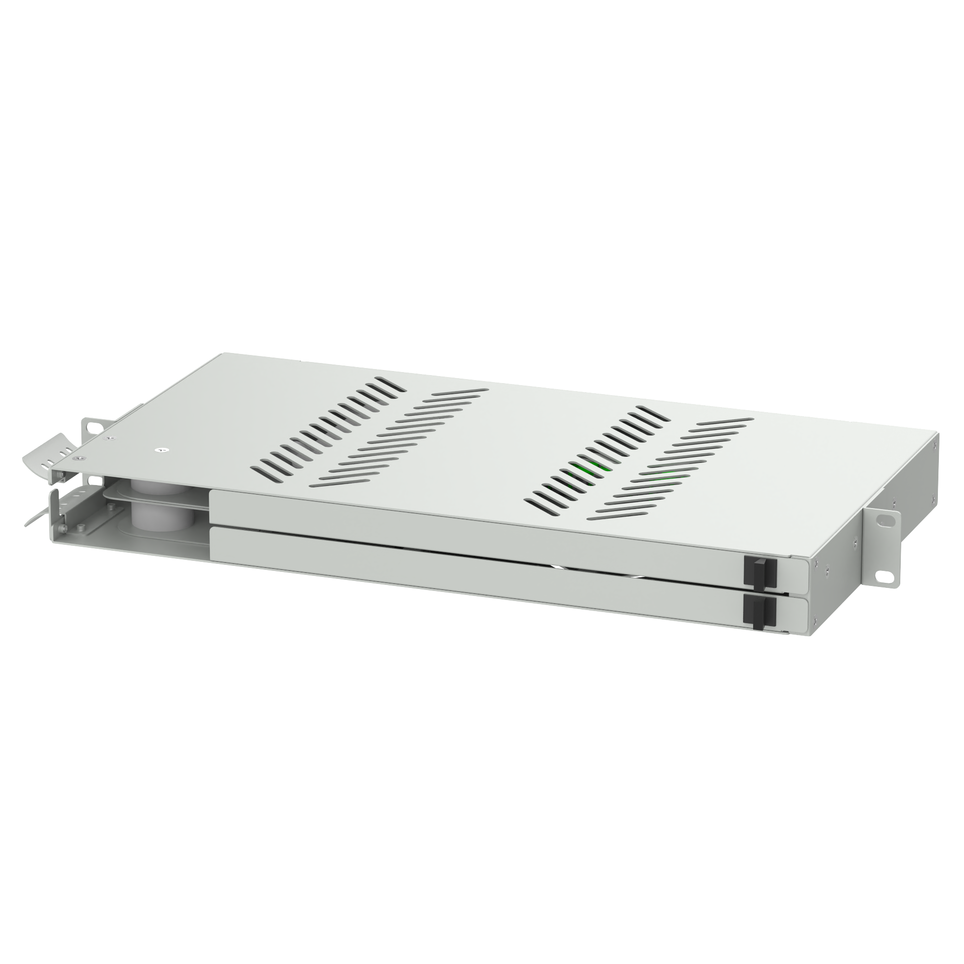 FTTX 24 Ports Sub ODF Swing Type SC APC Fiber Optic Patch Panel for Optical Equipment