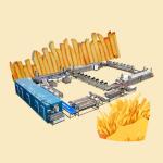 Snack Food Production Line Convenience with Finger Frozen French Fries Making