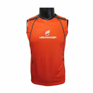 China New Design Casual Sport Clothes Men Custom Sublimation Breathable Running Vest factory