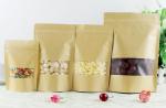 Food Package Bakery Kraft Paper Bag with Window Customized Design and Eco