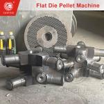 Large Output Diesel Ring Flat Die Pellet Processing Machine