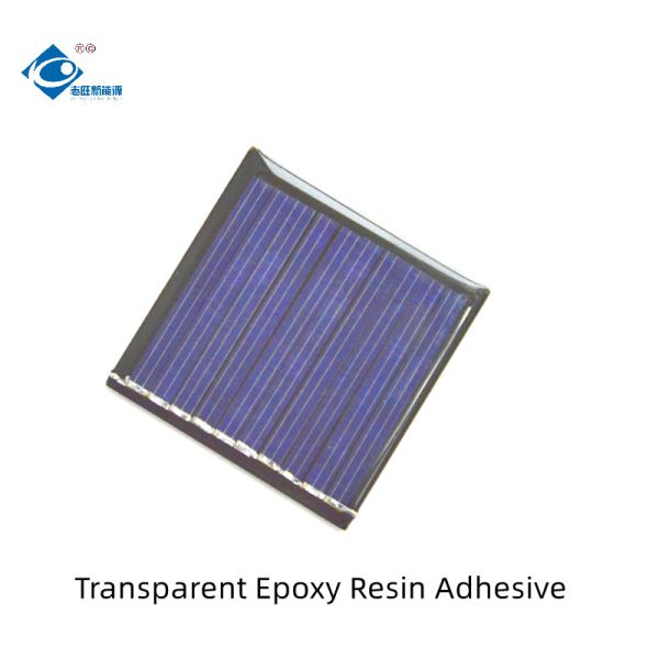 China 0.27W High Efficiency Customized Poly Silicon Solar Panel ZW-4545-5V Customized Epoxy Solar Panel 5V factory