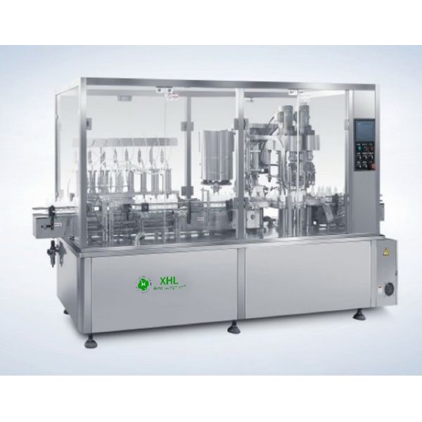 Eyecare Bottles 50ml 4800BPH Semi Auto Bottle Filling Machine
