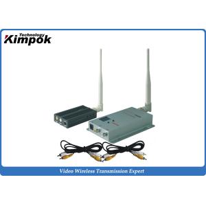 China 2-4KM Analog Video Transmitter 1200Mhz Wireless FPV Transmitter &amp; Receiver factory