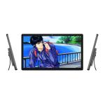 23.6 24 inch Ultra thin Wall-mounted LCD advertising player 3g wifi network
