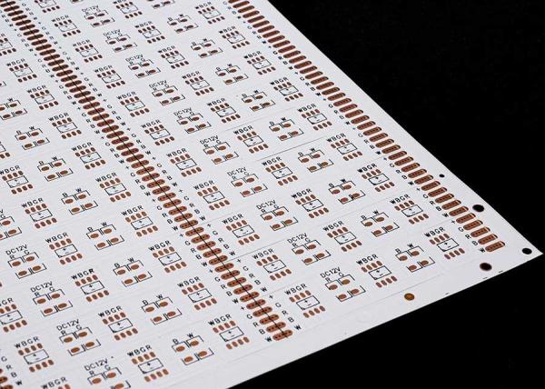 5050 Double Sided LED Strip Flexible Circuit Board Black Character OSP 24V LED