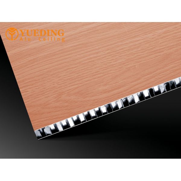 China Mirror Finish Ceiling Aluminum Honeycomb Composite Panel 10mm 20mm factory