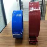 Customized 3/4"-12" water discharge pvc/NBR layflat hose flexible lay flat hose