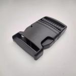 Black Plastic 1'' Side Release Buckle SGS Heavy Duty Dog Collar Buckles