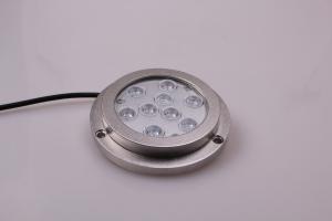 China IP68 316 Stainless Steel Marine Underwater Lights for Boat 27W 12Volts factory