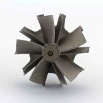 MS-TECH RHF55 OE sizes new casting Turbine Wheel Shaft Ind 56mm Exd 50.95mm