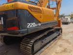 Korea Used Excavator Hyundai 220 Model Crawler Excavator with 0.92M³ Bucket