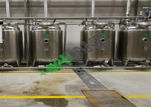 China Dairy Milk Oil RO Water Storage Tank Stainless Steel with Mixer Agitator factory