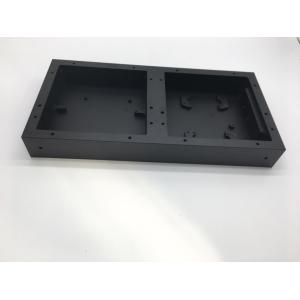 China Customized CNC Machining Parts Traffic Light Box with Black Anodizing factory