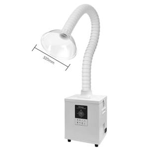 China FES150 All White Hair Salon Fume Extractor Machine For Clean Air factory