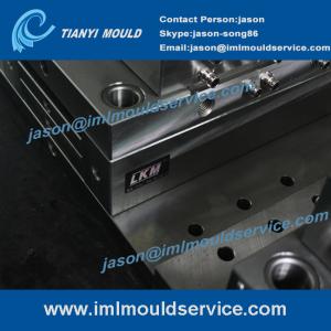 China thin-walls round plastic food containers mold, S136 steel thin wall box mould factory