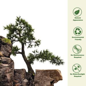 China Chinese Pine Artificial Floor Plant For Landscpaing Decoration Long Lasting Leaves factory