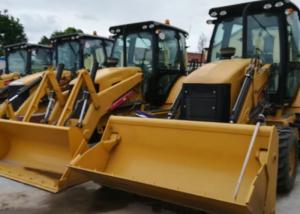 China Used Backhoe Loader CAT 420F2 mini loader small excavator 99% new good condition hot sale factory