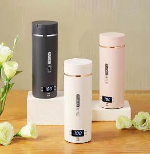 China Portable Intelligent Electrical Thermal Insulation Travel Water Cup Thermal Mug factory