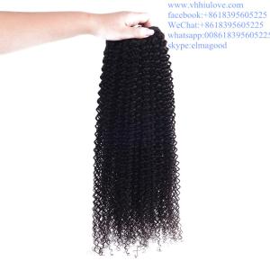 China factory price Hair Weaves For Black Women, Brazilian 6a kinky curly hair weave factory