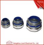 Liquid Tight Flexible Conduit Fittings Straight Connector With PVC Throat