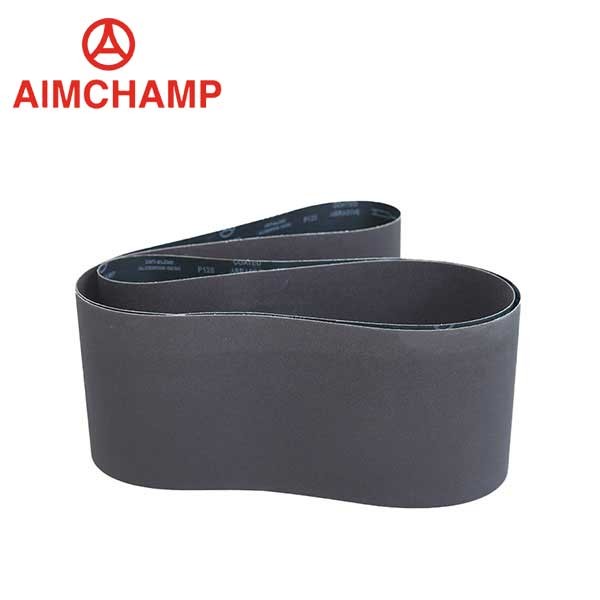 China Sanding Band General Metal Alumina Sandpaper Sanding Roll Abrasive Cloth factory