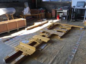 China SG228A-17 Track Shoe Plate Single Grousers D155A Track plates factory
