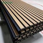 Oak MDF Wood Polyester Felt Acoustic Wall Sound Insulation Panel with Melamine
