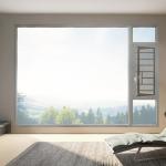 Aluminum Slim Casement Windows with 304 Stainless Steel Mesh