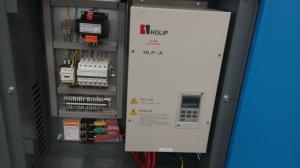 China Oil Cooled VSD Rotary Screw Type Air Compressor With High Efficient Motor factory