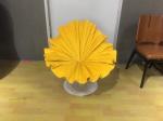 Easy Kenneth Cobonpue Bloom Chair / Beautiful Mustard Yellow Armchair