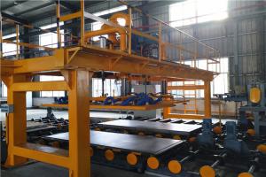 China Lightweight Partition Wall Fiber Cement Board Production Line Good Strength factory