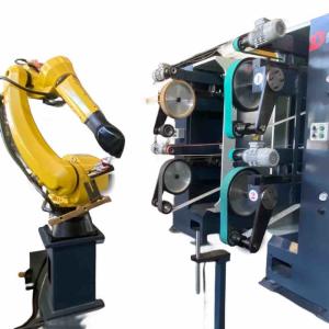 China Metal Polishing Robot Grinding Machine For Faucet Body Grinding factory