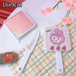 Customizable Makeup Compact for Everyday Mini Pocket Square Vanity Cosmetic