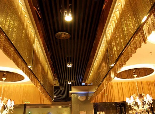 Metallic Fabric Cloth(Metallic Sequin Cloth Curtain) - Round And Octagon Sequin